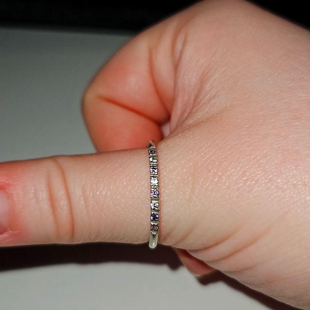 Sterling Silver Amethyst Ring